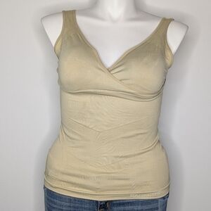Sankom Tan Bodyshaper Shapewear V Neck Tank Top XL/XXL